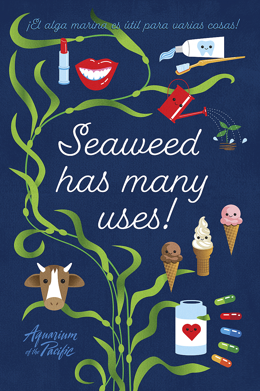 Cultivo de algas marinas es una alternativa sustentable a la
