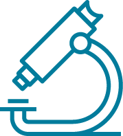 Microscope icon illustration